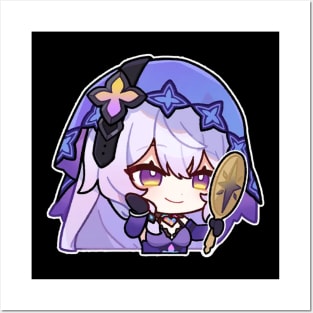 Honkai Star Rail Chibi Black Swan 4 Posters and Art